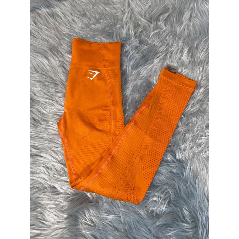 Gymshark- Flawless Knit in Burnt Orange